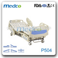 Medco P504 ICU Five Function Electric Hospital Medical Bed avec rail latéral ABS à vendre